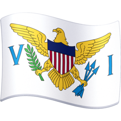 Emoji Bendera Kepulauan Virgin AS Facebook