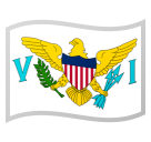 Emoji Bendera Kepulauan Virgin AS Google