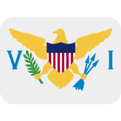 Emoji Bendera Kepulauan Virgin AS Twitter