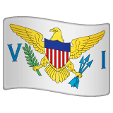 Emoji Bendera Kepulauan Virgin AS WhatsApp