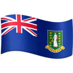 Emoji Bendera Kepulauan Virgin Britania Raya Facebook