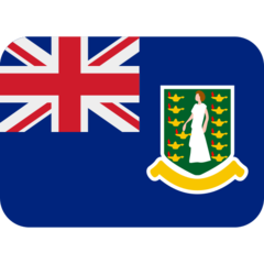 Emoji Bendera Kepulauan Virgin Britania Raya Twitter