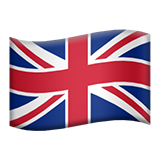 Emoji Bendera Kerajaan Inggris Apple