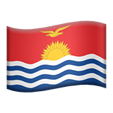 Emoji Bendera Kiribati Apple