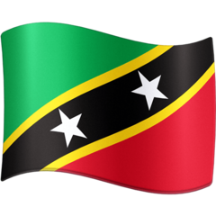 Emoji Bendera Kitts & Nevis Facebook