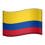 Emoji Bendera Kolombia Apple