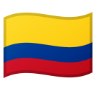 Emoji Bendera Kolombia Google