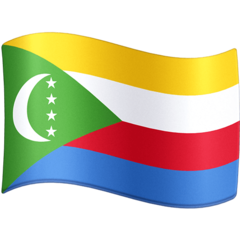 Emoji Bendera Komoro Facebook