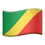 Emoji Bendera Kongo-Brazzaville Apple