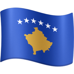 Emoji Bendera Kosovo Facebook