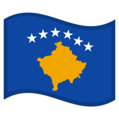 Emoji Bendera Kosovo Google