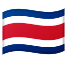 Emoji Bendera Kosta Rika Google