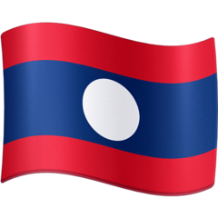Emoji Bendera Laos Facebook