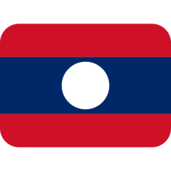 Emoji Bendera Laos Twitter