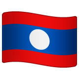 Emoji Bendera Laos WhatsApp