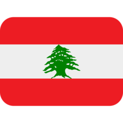 Emoji Bendera Lebanon Twitter