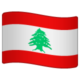 Emoji Bendera Lebanon WhatsApp
