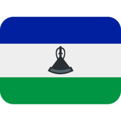 Emoji Bendera Lesotho Twitter