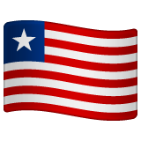 Emoji Bendera Liberia WhatsApp