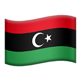 Emoji Bendera Libya Apple