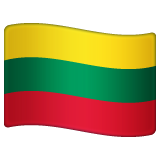 Emoji Bendera Lithuania WhatsApp