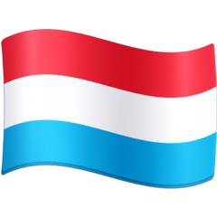 Emoji Bendera Luksemburg Facebook