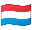 Emoji Bendera Luksemburg Google