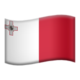 Emoji Bendera Malta Apple