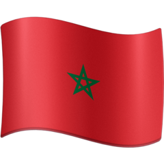 Emoji Bendera Maroko Facebook