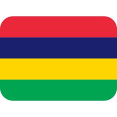 Emoji Bendera Mauritius Twitter
