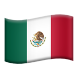 Emoji Bendera Meksiko Apple