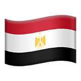 Emoji Bendera Mesir Apple