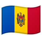 Emoji Bendera Moldova Google