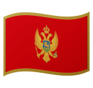 Emoji Bendera Montenegro Google