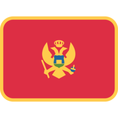 Emoji Bendera Montenegro Twitter