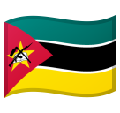 Emoji Bendera Mozambik Google