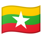 Emoji Bendera Myanmar (Burma) Google