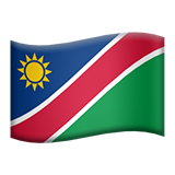 Emoji Bendera Namibia Apple