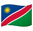 Emoji Bendera Namibia Google