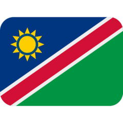 Emoji Bendera Namibia Twitter