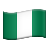 Emoji Bendera Nigeria Apple