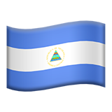 Emoji Bendera Nikaragua Apple