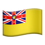 Emoji Bendera Niue Apple