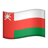 Emoji Bendera Oman Apple