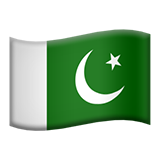 Emoji Bendera Pakistan Apple