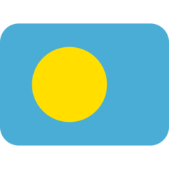 Emoji Bendera Palau Twitter