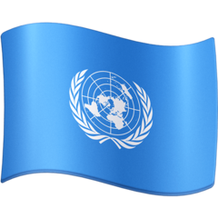 Emoji Bendera Perserikatan Bangsa-Bangsa Facebook