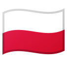 Emoji Bendera Polandia Google