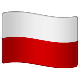 Emoji Bendera Polandia WhatsApp