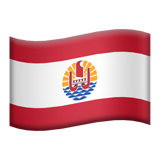 Emoji Bendera Polinesia Prancis Apple